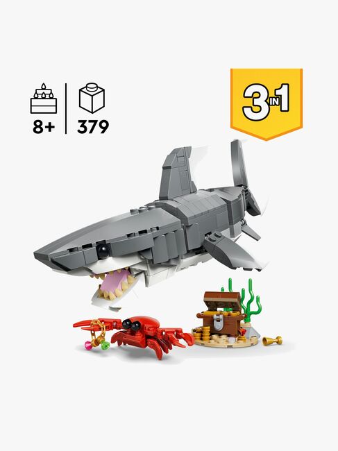 LEGO Creator 31381 Farlig haj med skattekiste