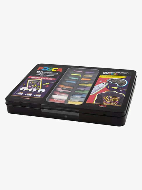 Posca Tuschpenne i Etui 20 Stk.