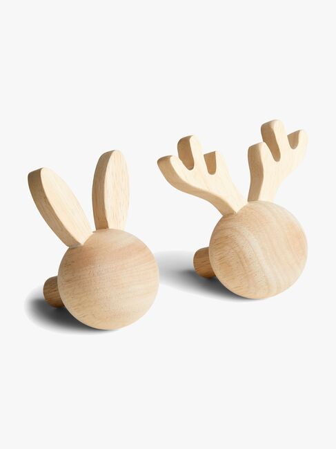 Minitude Nordic LEON Kroge 2-pak, Natur