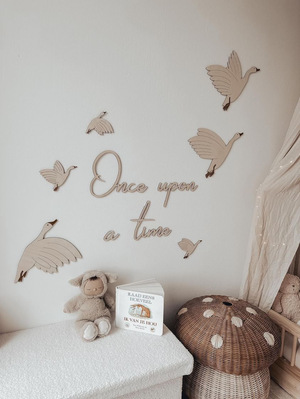 Liswycina Once Upon A Time 3 Vægdekoration Gæs