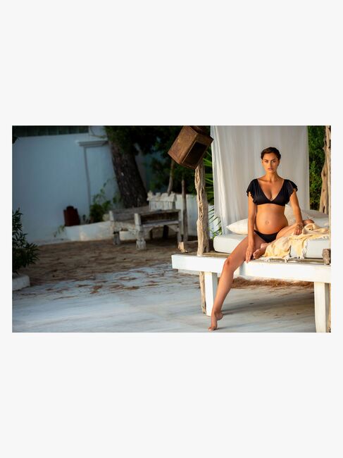 Cache Cœur BLOOM Graviditetsbikini, Black 