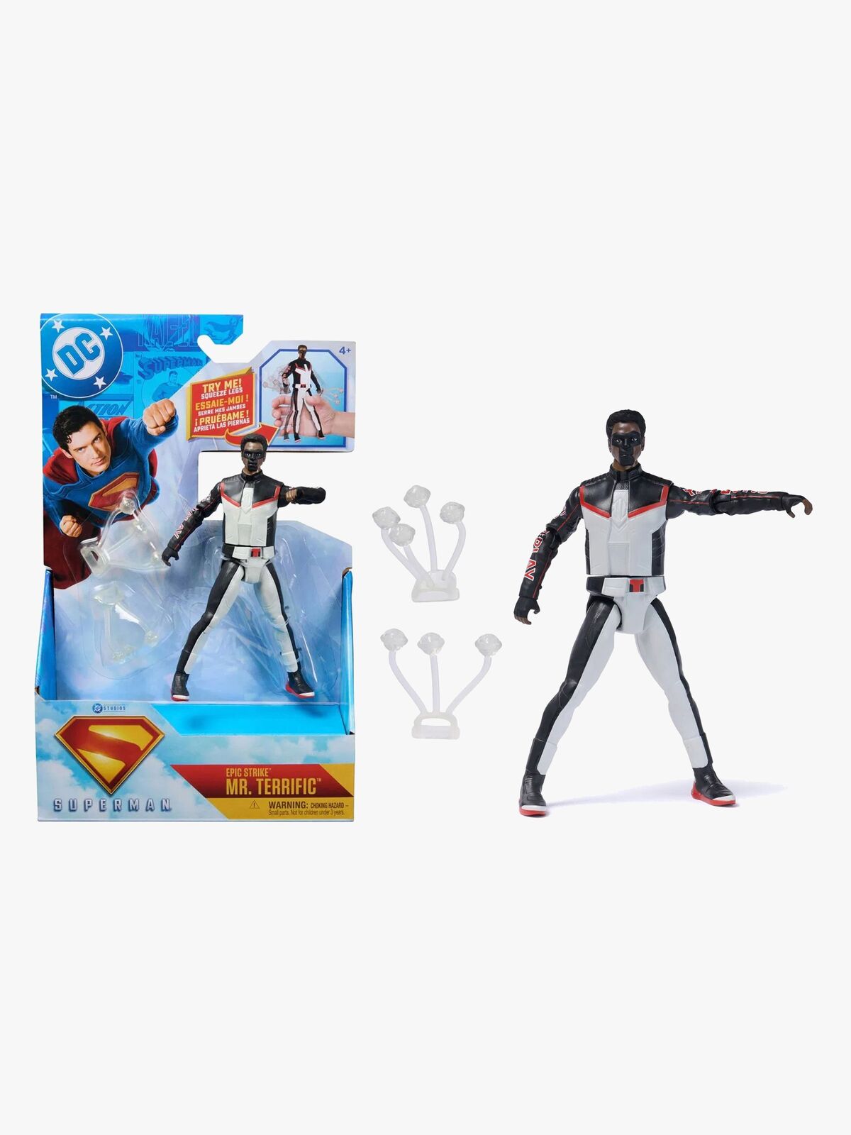 Superman Movie Feature Mr.Terrific Actionfigur - 15 cm