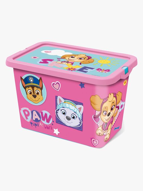 Paw Patrol Opbevaringskasser Sæt 23l & 7l, Pink