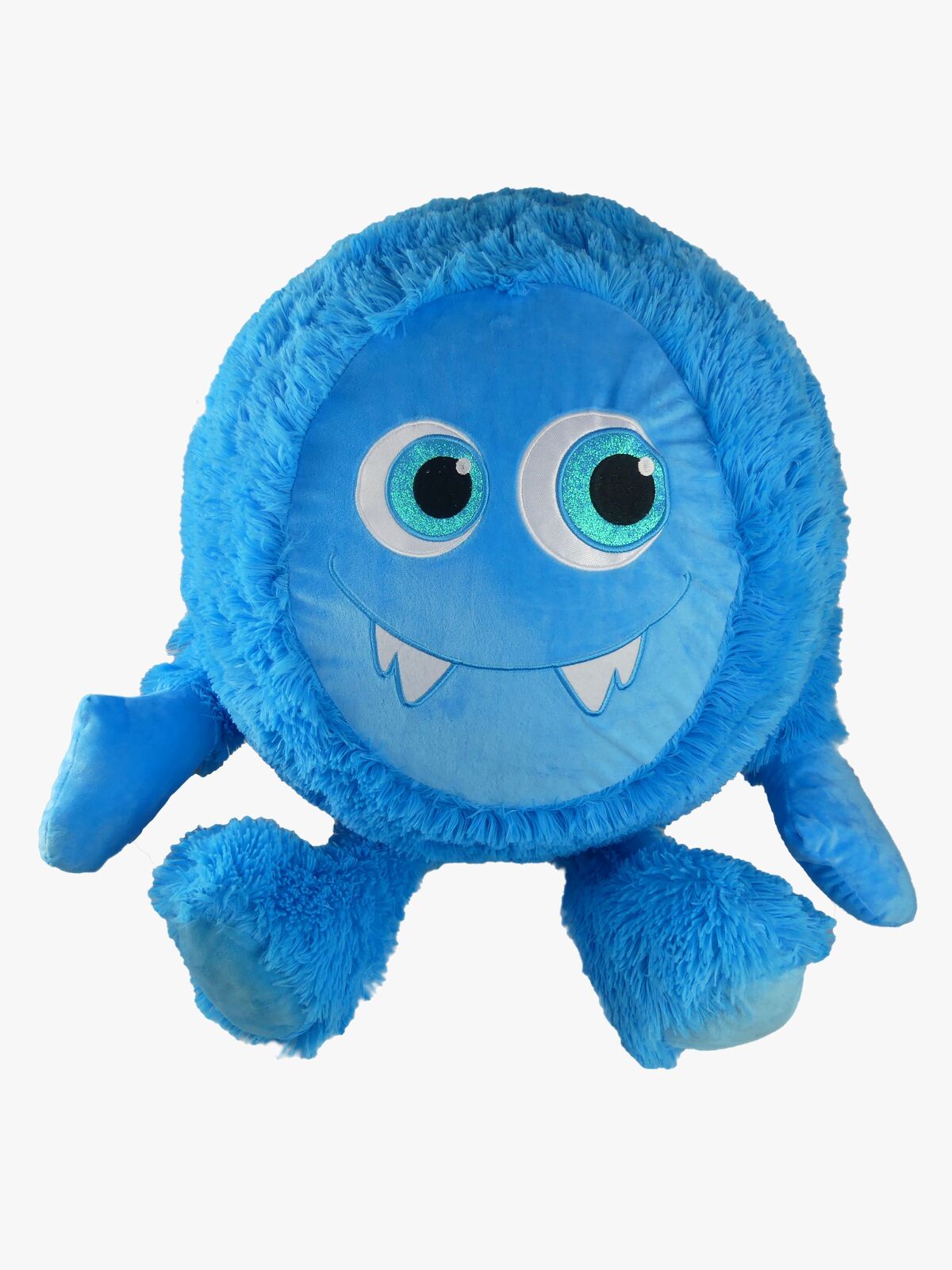 SportMe Fuzzy Monster Legebold 50 cm, Blå