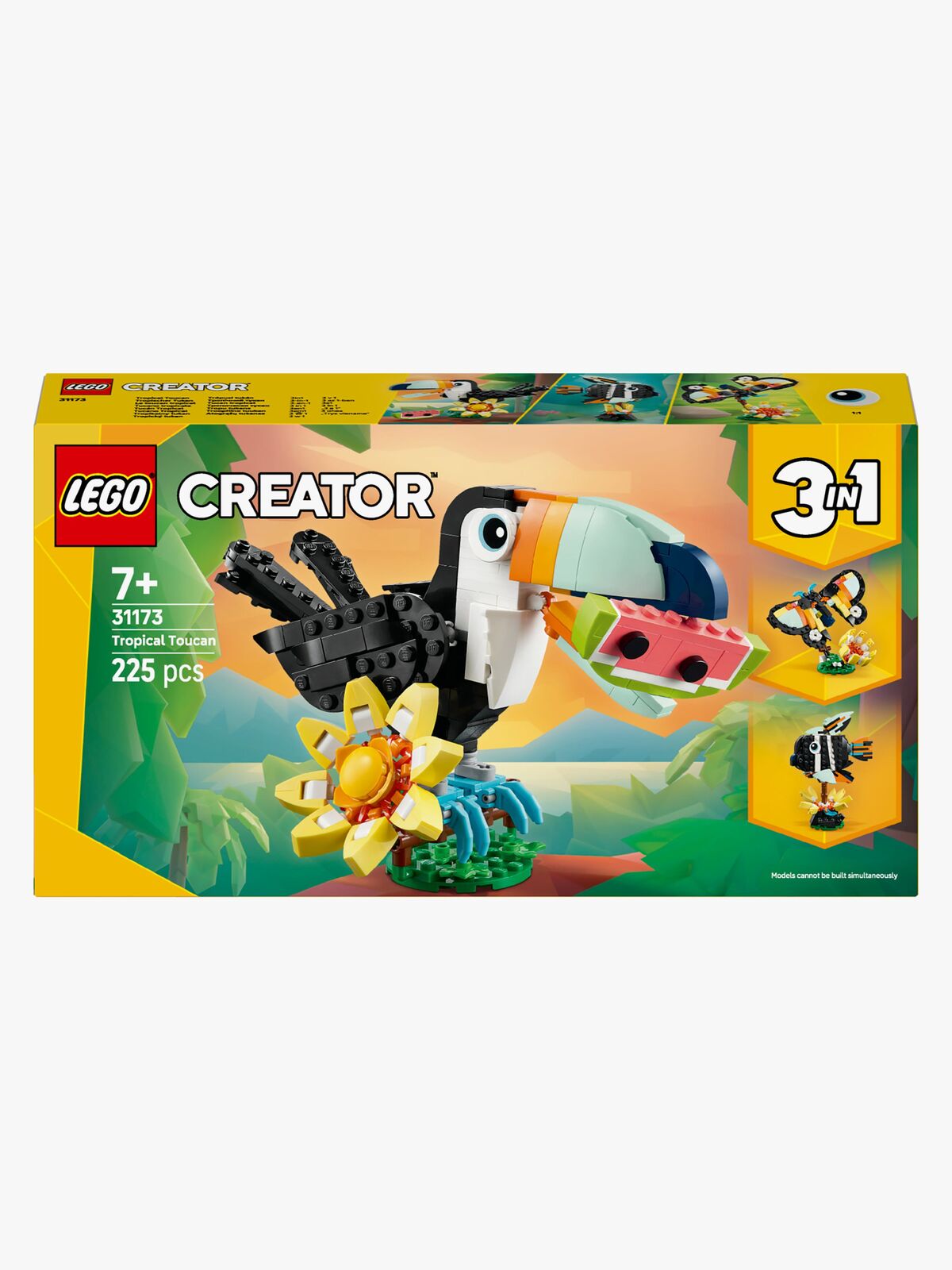 LEGO Creator 31173 Vilde dyr: Tropisk tukan
