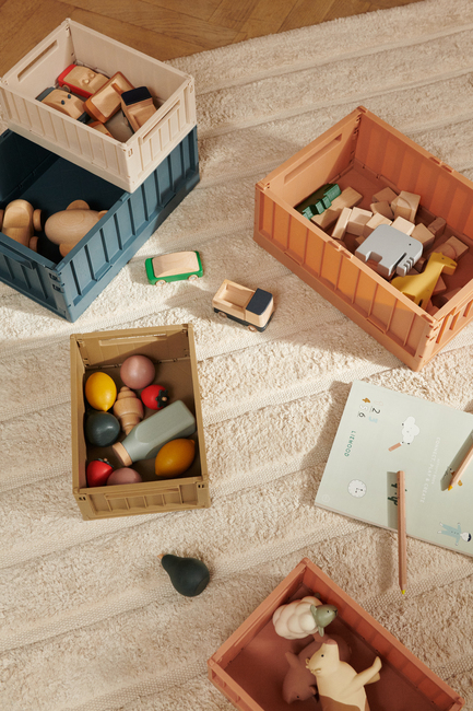 LIEWOOD Weston Opbevaringskasser 2-pak Medium, Sandy