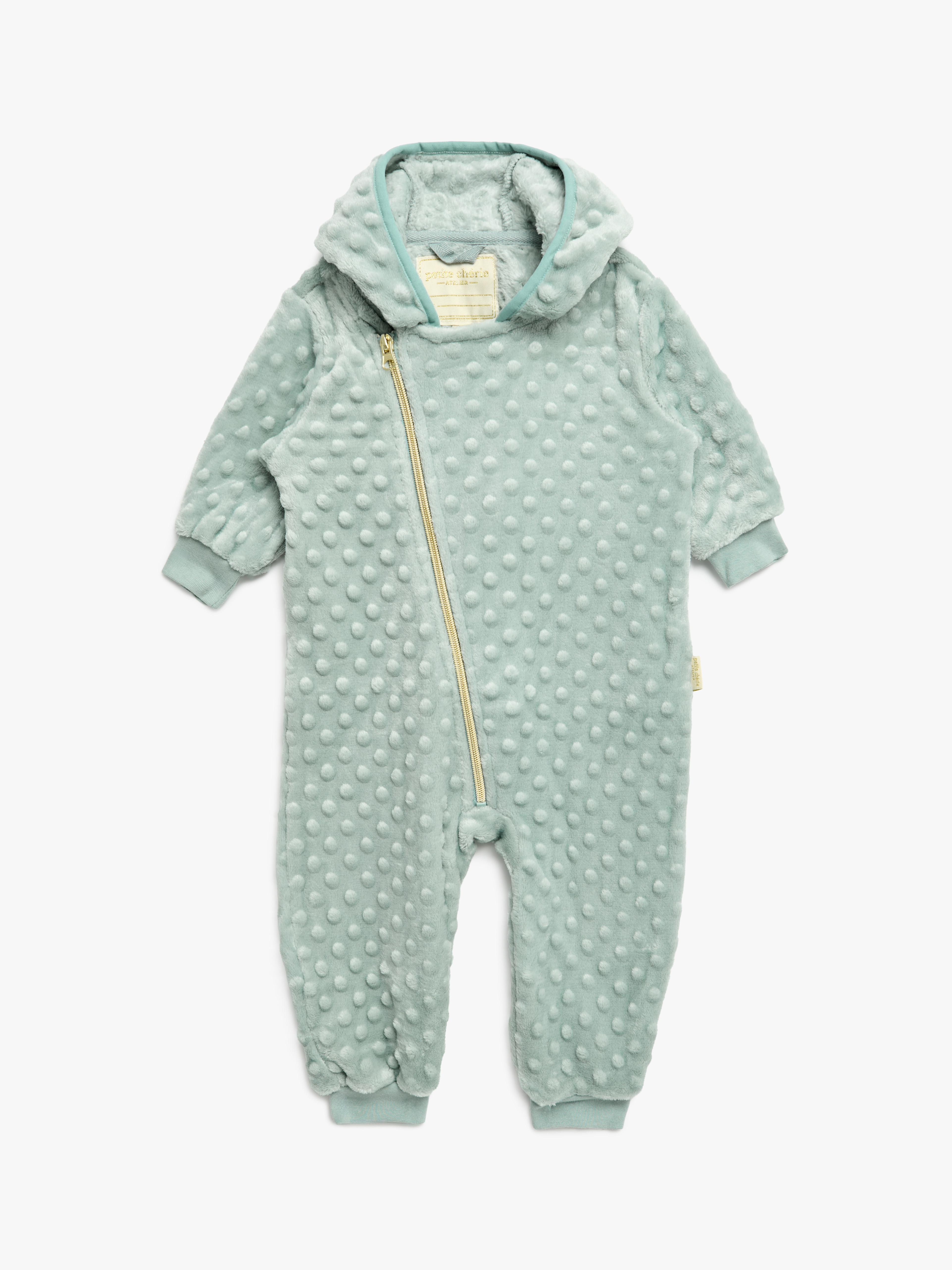 Petite Chérie Atelier Nour Fleecedragt, Blue Surf, 56