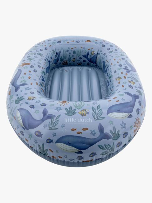 Little Dutch Bademadras Ocean World Båd, Blue