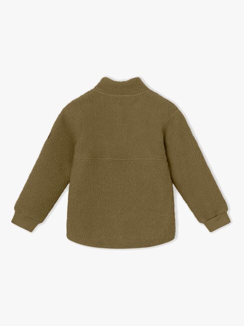 MINI A TURE Saleh Fleecetrøje, Capers Green