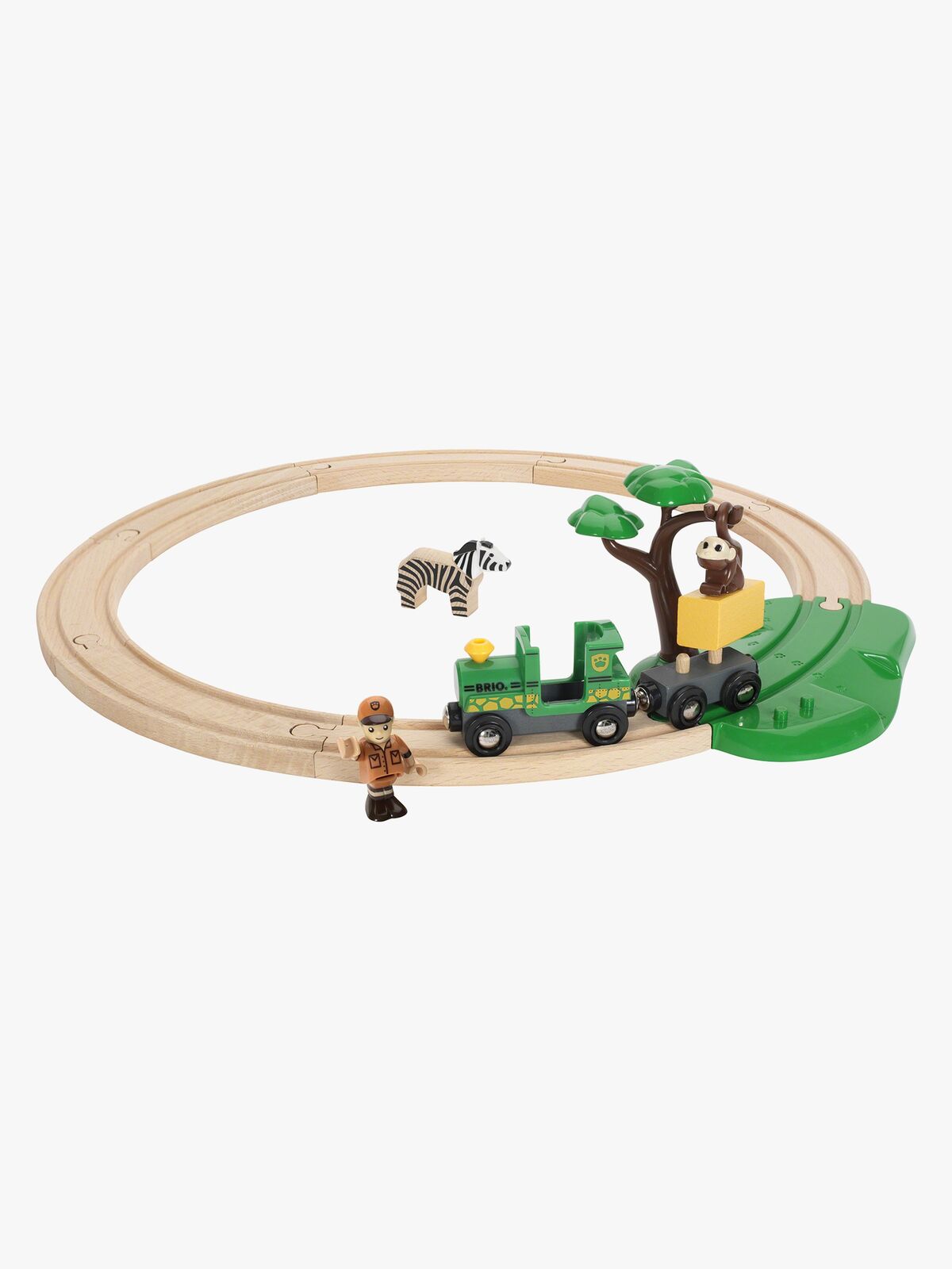 BRIO World 33720 Safari Togbane Sæt