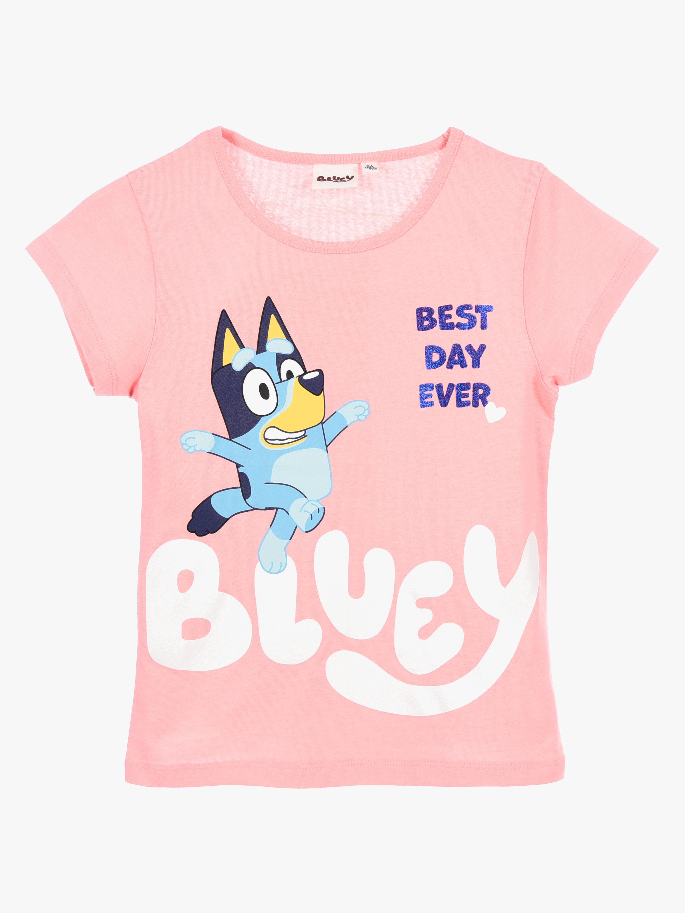 Bluey T-shirt, Pink, 110-116