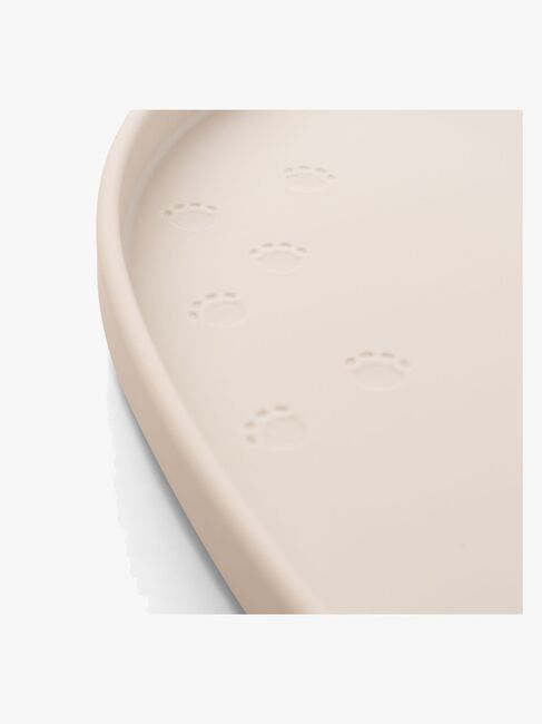 Done By Deer Elphee Dækkeserviet med Kant Silikone, Sand