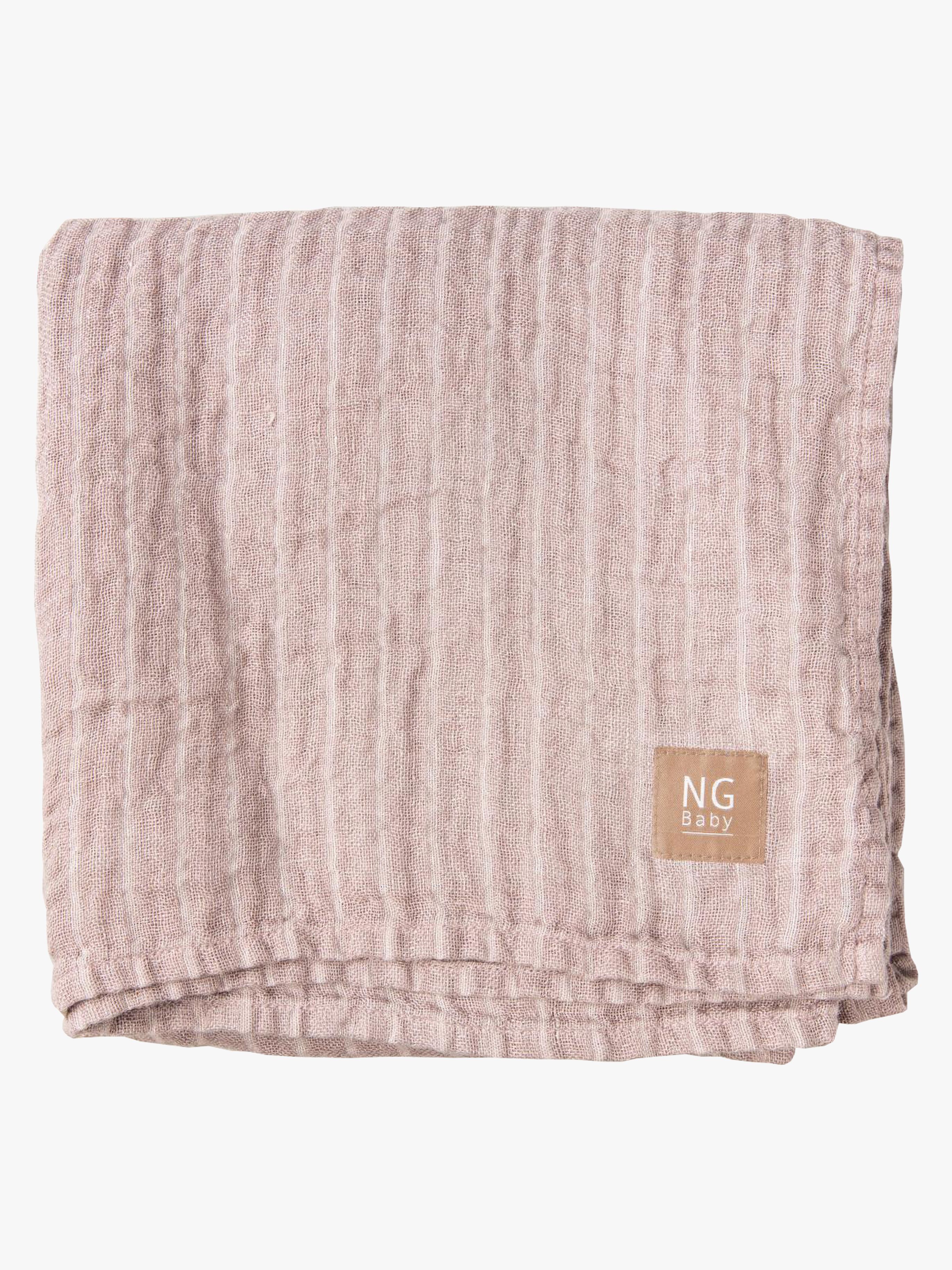 NG Baby Babytæppe 100x100, Dusty Pink