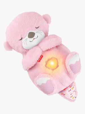 Fisher-Price Soothe 'n Snuggle Aktivitetslegetøj Odder, Pink