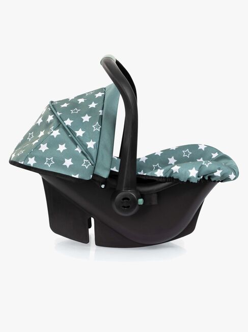 Bayer Design Autostol med Kaleche til Dukke, Grøn