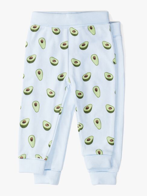 Tiny Treasure Willow Bukser 2-pak, Baby Blue