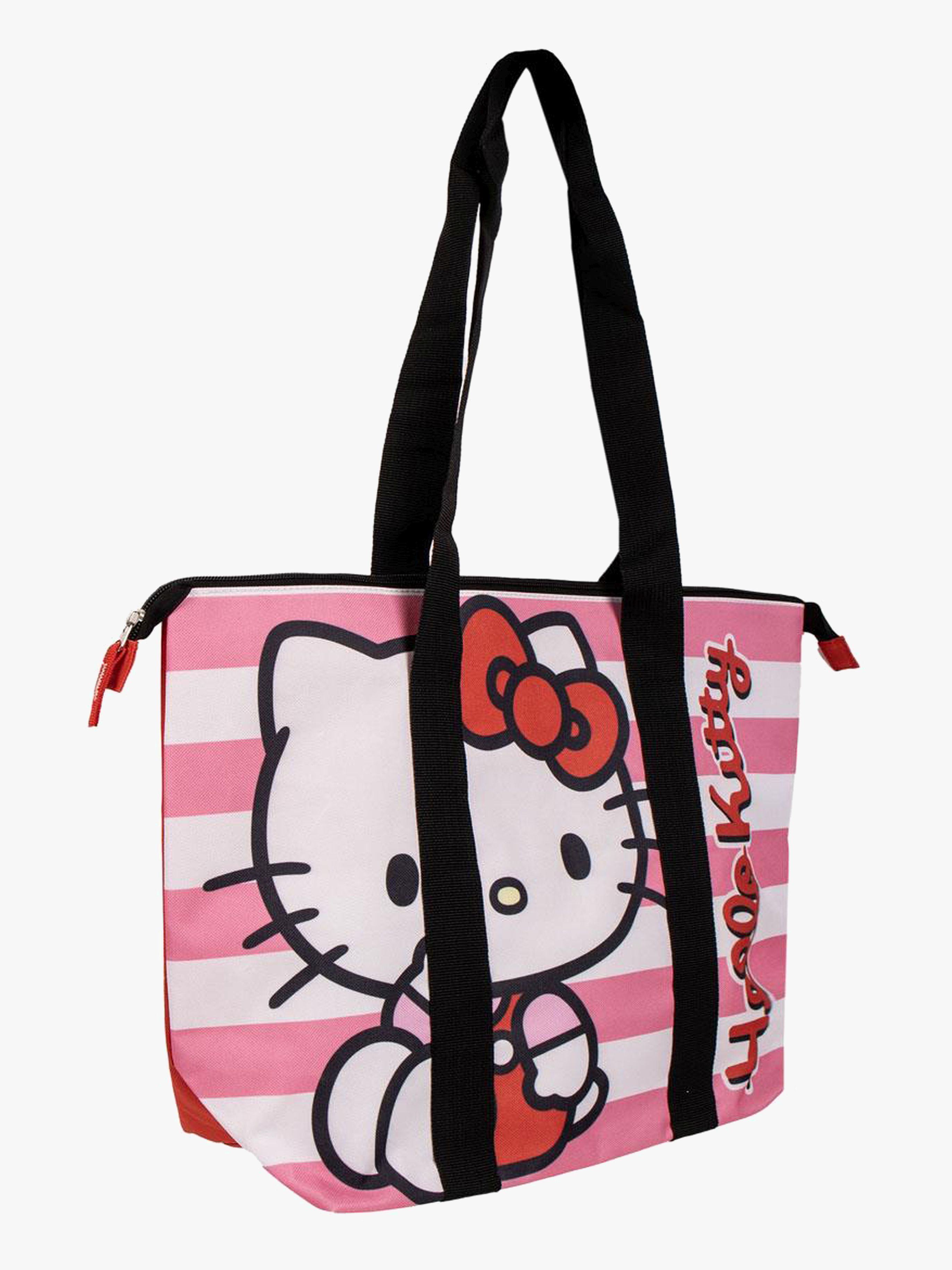 Hello Kitty Strandtaske, Lyserød/Hvid