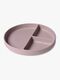 nuuroo Mingo Opdelt Tallerken Silikone, Woodrose