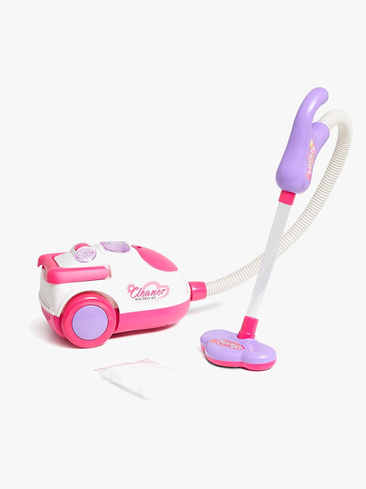 Cloudberry Castle  Elektrisk Støvsuger med Lys & Lyd, Pink