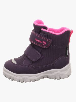 Superfit Husky1 Vinterstøvler, Dark Purple/Pink