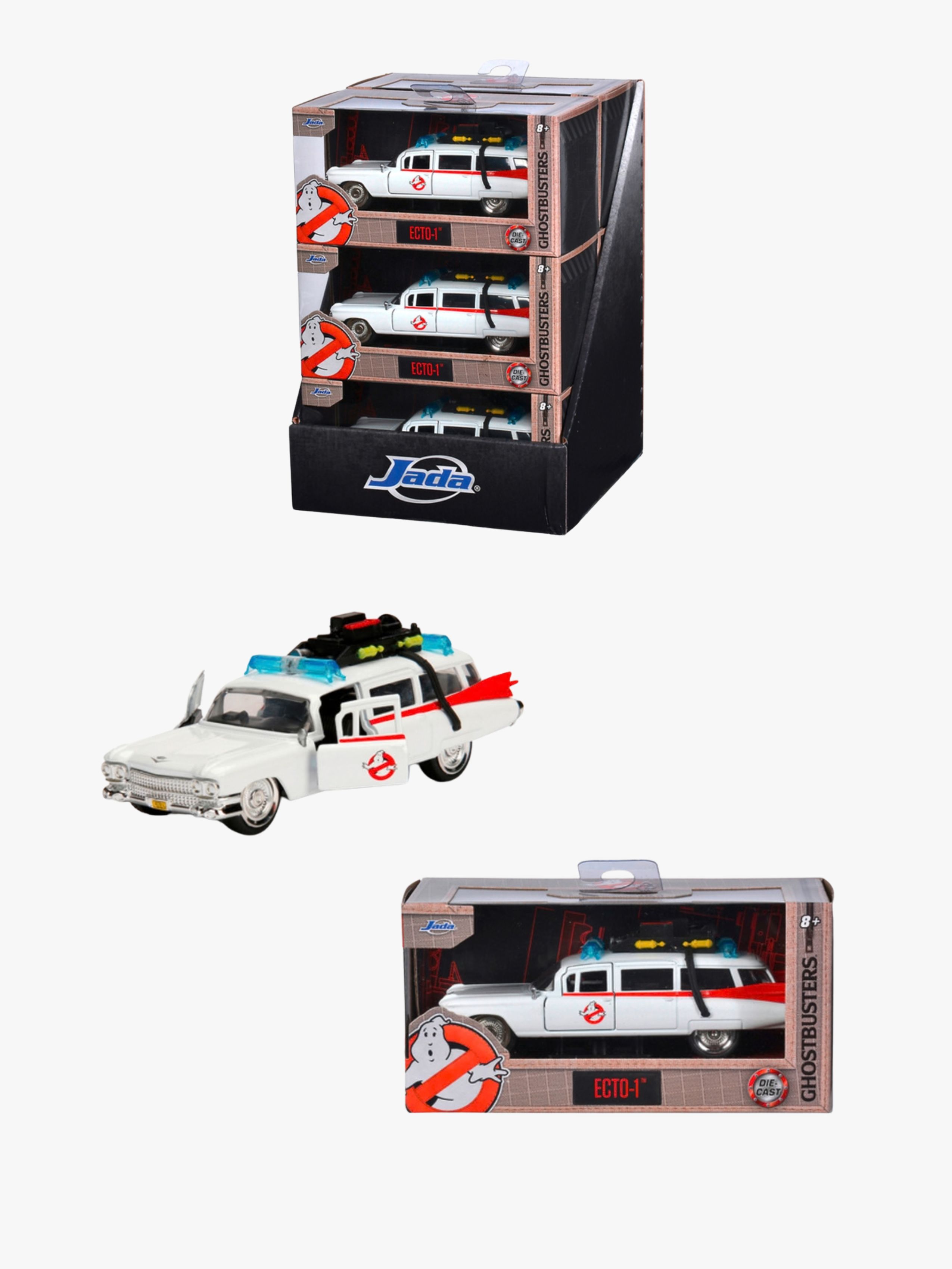 Ghostbusters Modelbil ECTO-1 1:32, El bil til børn