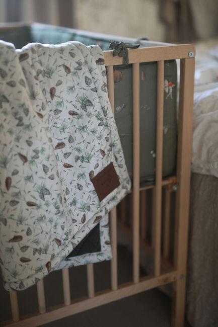 Beskow Tomtebobarnen Sengerand 30 x 360, Grøn