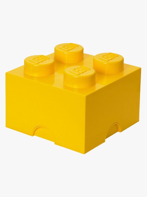 LEGO Opbevaringskasse 4, Gul