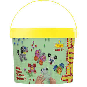 Hama Midi Spand med Perler 3000 Stk.