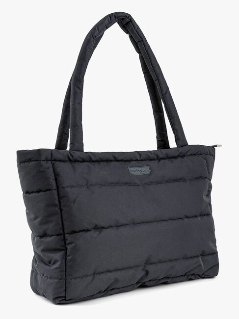 Done By Deer Quiltet Tote Pusletaske, Sort