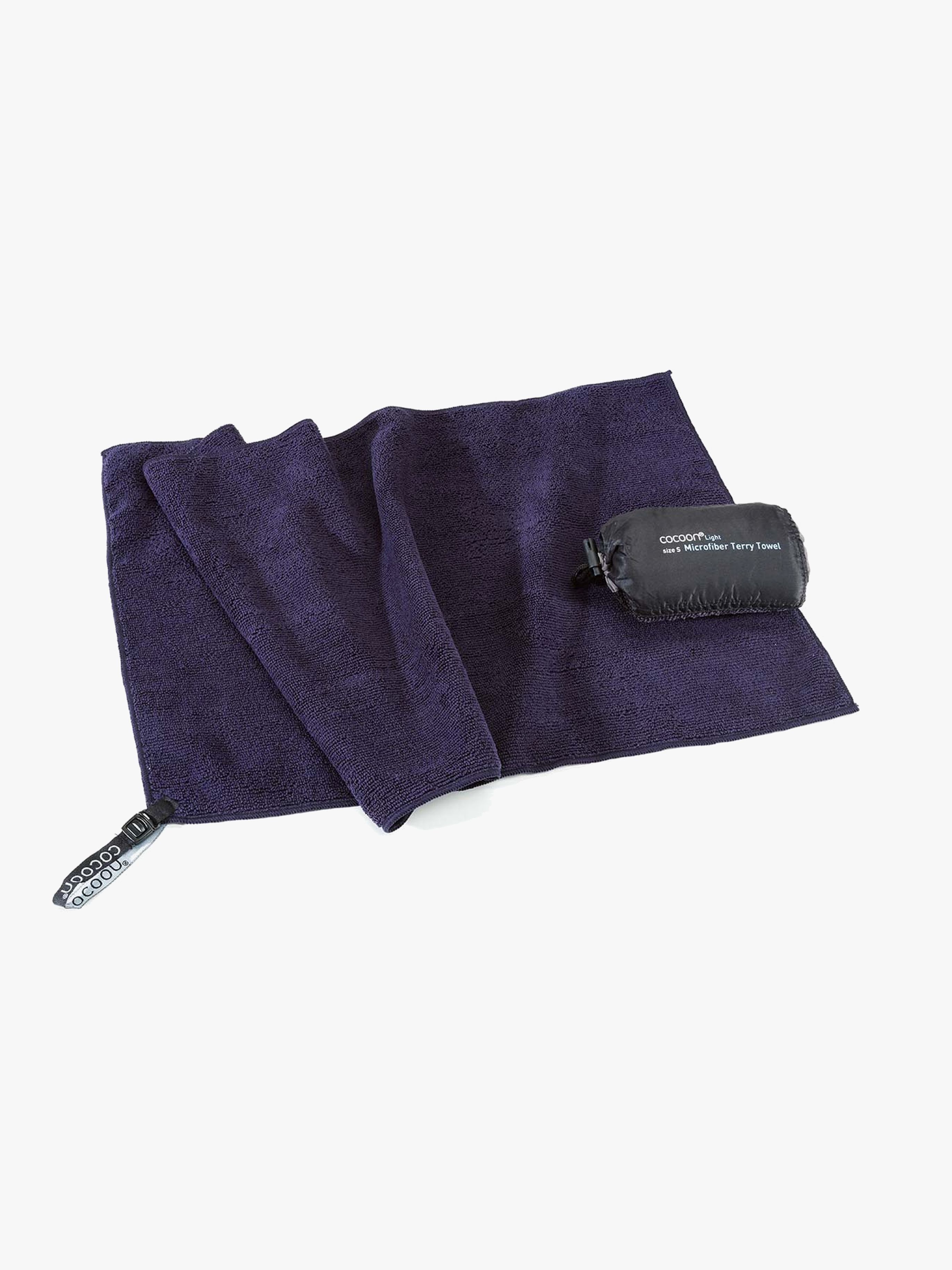 Cocoon Terry Microfiber Håndklæde Light, Blå