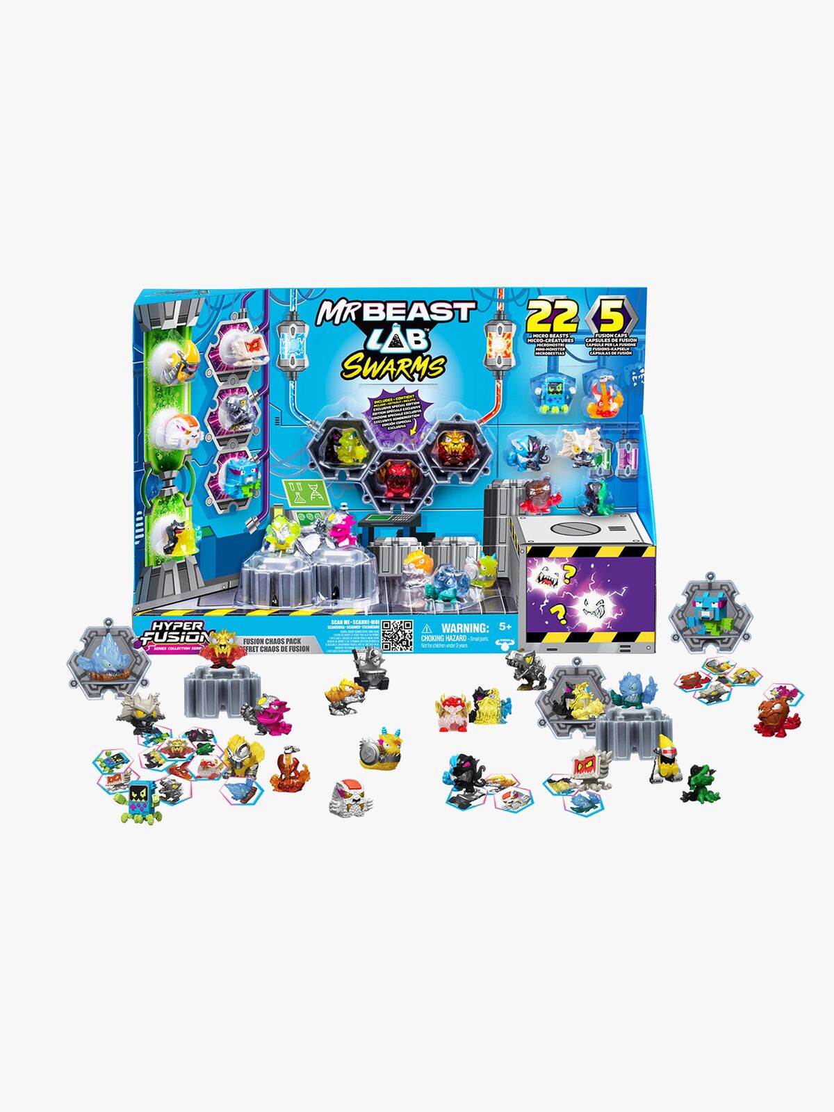 Beast Lab Swarms Samlerfigurer Fusion Chaos, Blandet