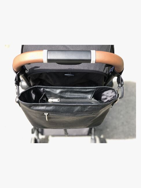 Tinkafu Tiny Tinkabag Organizer, Sort PU-læder