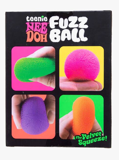NeeDoh Teenie Fuzz Stressbolde 4-pak