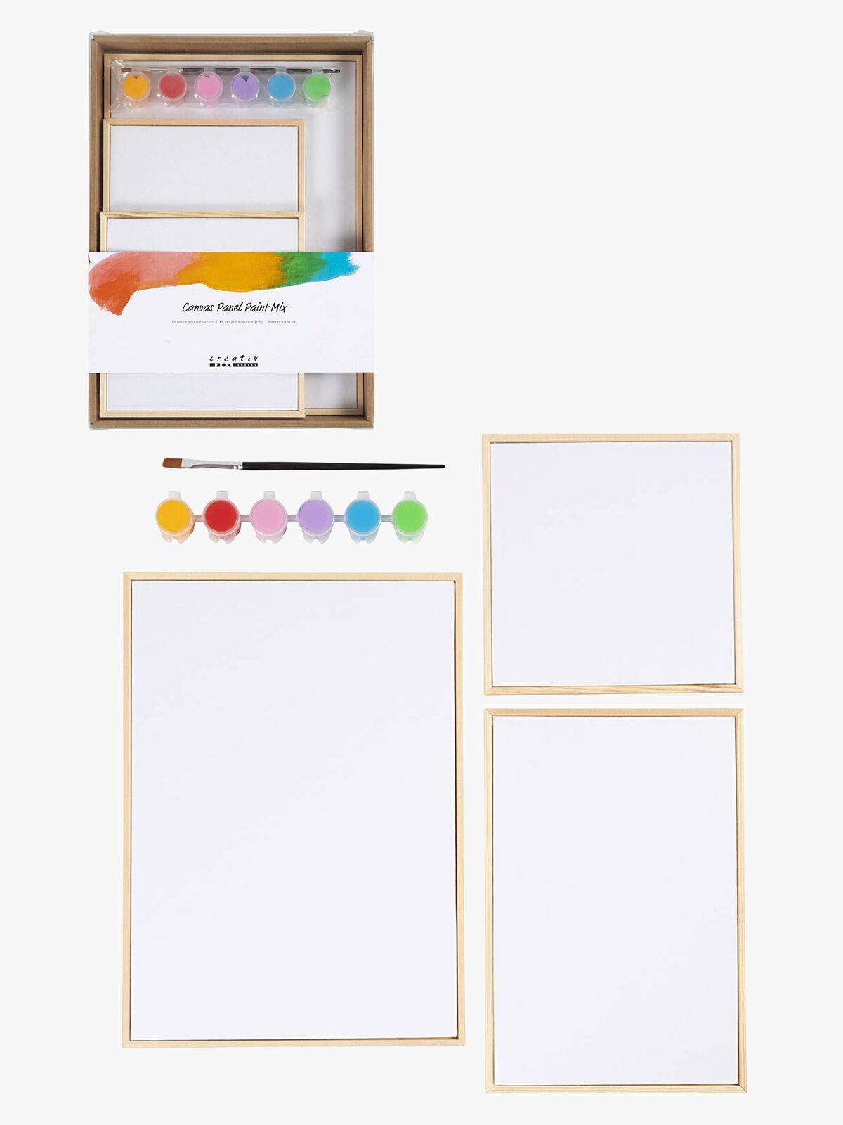 Creativ Company Malerlærreder 3-pak