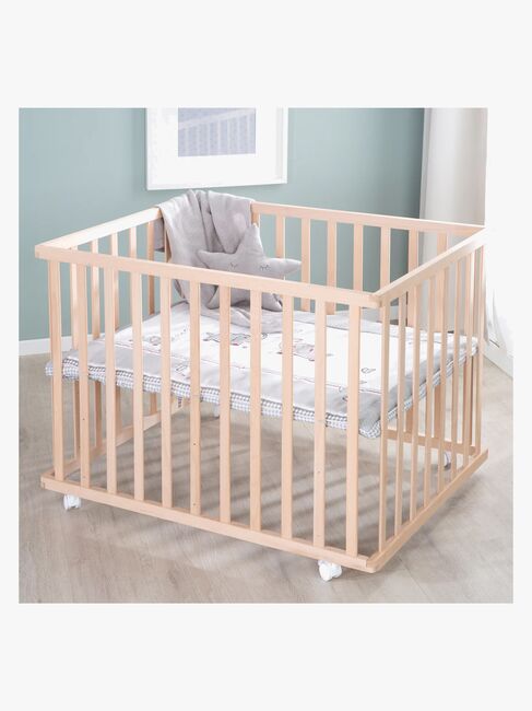 Roba Kravlegård med Hjul, Jumbotwins Wood