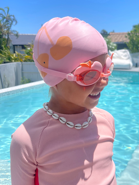 SUNNYLiFE Badehætte, Cotton Candy Cherry