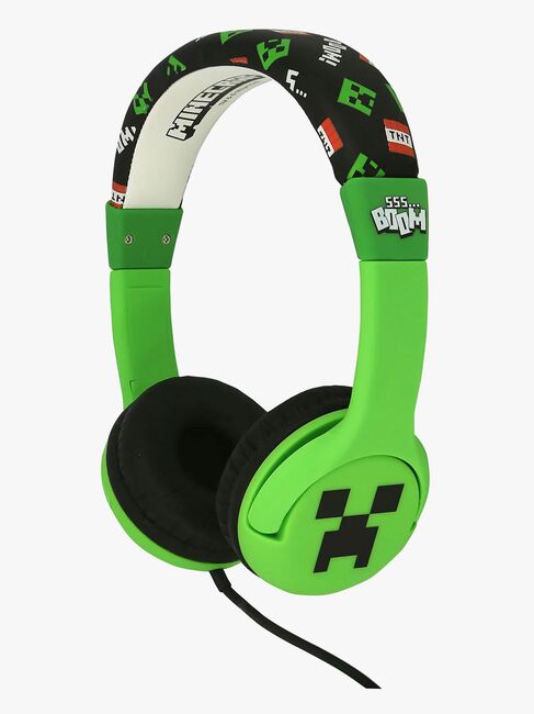 Minecraft Høretelefoner med Ører 85dB Creeper