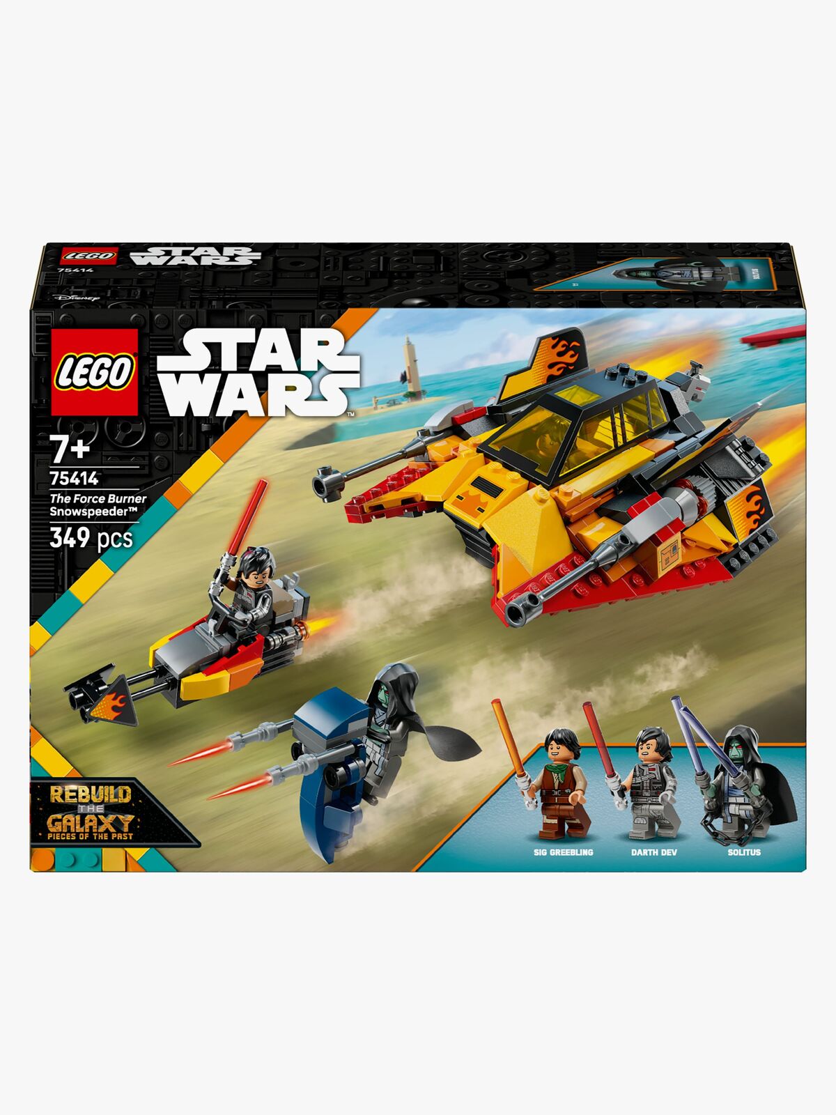LEGO Star Wars 75414 Force Burner-snespeeder