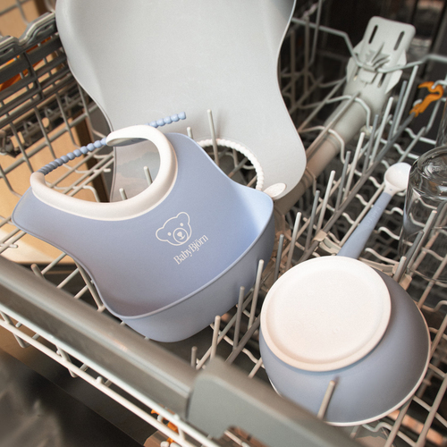 Babybjörn Hagesmæk 2-pak, Lysegrøn/Lyseblå