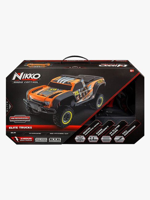 Nikko Fjernstyret Bil Elite Trucks Baja, Orange