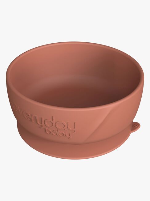 Everyday Baby Skål Silikone, Rød