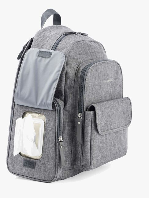 Skip Hop Luna Rygsæk Pusletaske, Heather Grey 22366-1-1124_3a.jpg