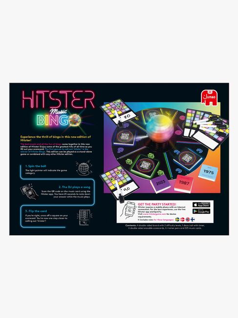 Hitster Partyspil Bingo