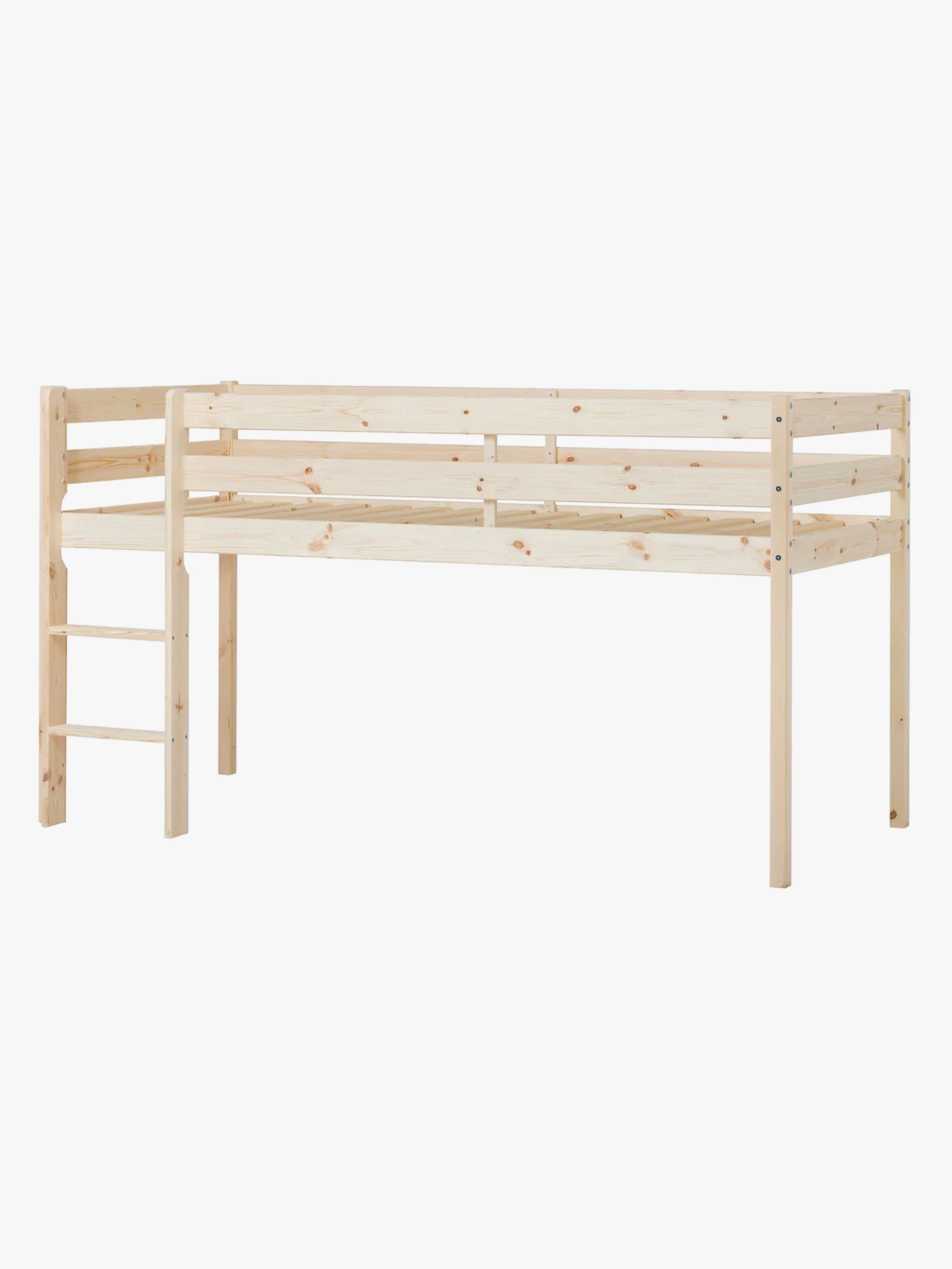 Hoppekids ECO Comfort Halvhøj Højseng 90x200, Træ, Juniorseng