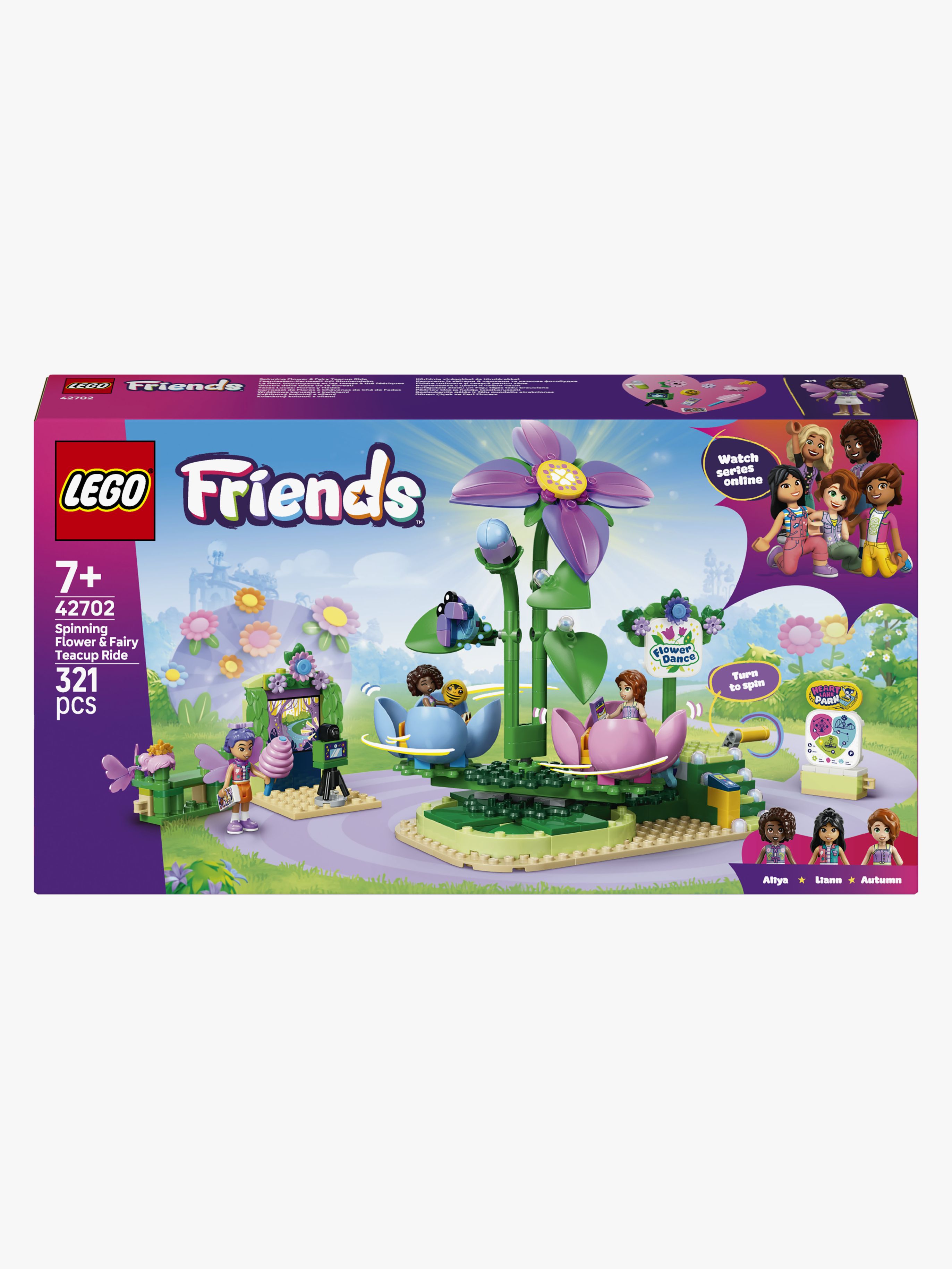 LEGO LEGO Friends 42702 Tekop-karrusel med blomster og feer
