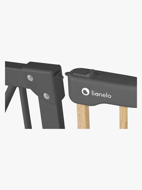 Lionelo Truus Slim Sikkerhedsgitter, Grey Graphite/Natural