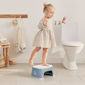 BabyBjörn Skammel, Blue/White