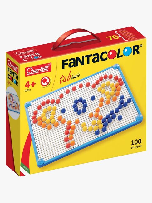 Quercetti Fantacolor Pegart Tavle 100 Stk.