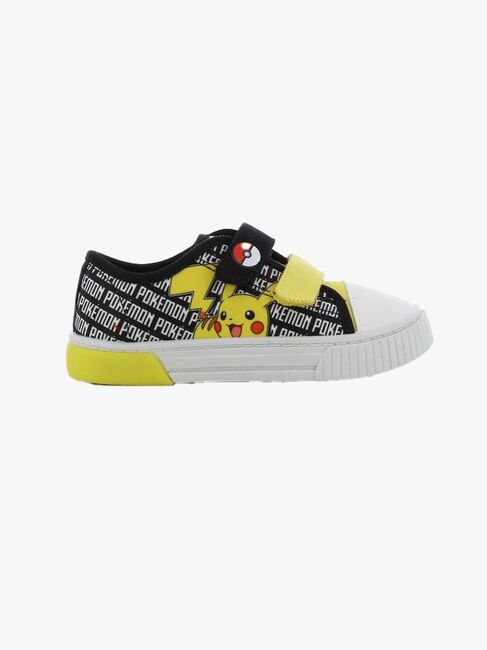 Pokémon Blinkende Sneakers, Black/Yellow
