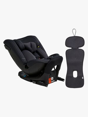 Beemoo Rotate i-Size Vendbar Autostol inkl. Ventilerende Hynde, Anthracite